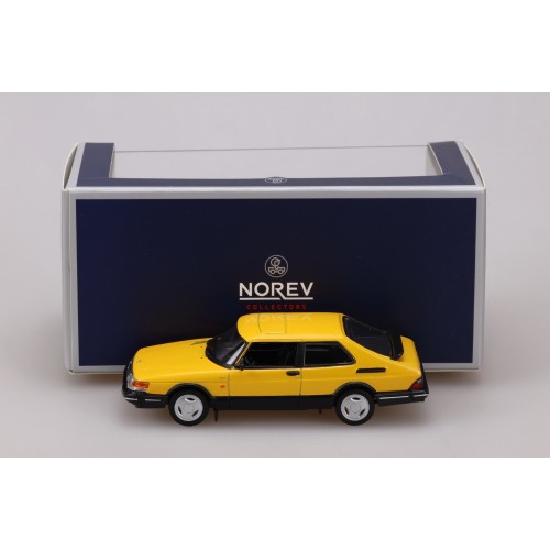 Saab 900 Turbo 16 S 1991 - monte carlo yellow